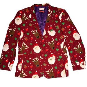 OppoSuits‎ Christmas Blazer Suit Jacket Santa Claus Reindeer